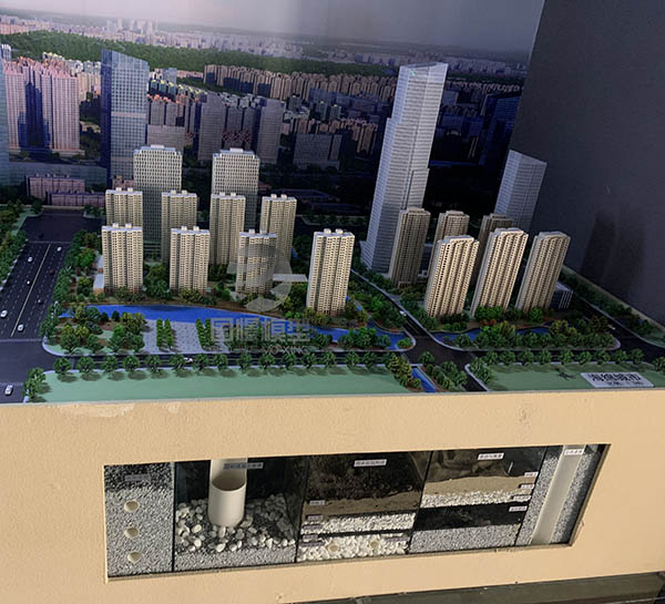 思南县建筑模型